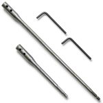 QWFhome Drill Bit Extension Set High Carbon Steel-0