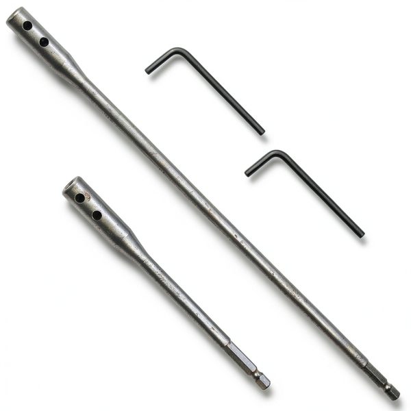 QWFhome Drill Bit Extension Set High Carbon Steel-0