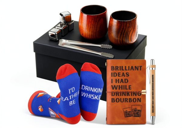 Watersay Whiskey Gifts Set Stainless Steel Cooling Rocks-0