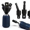 MESUADESI Flexible Drill Bit Extension Set Hand Powered-5