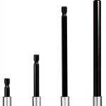 Aecsze Drill Bit Extension Set Chrome Vanadium Steel DIY-0