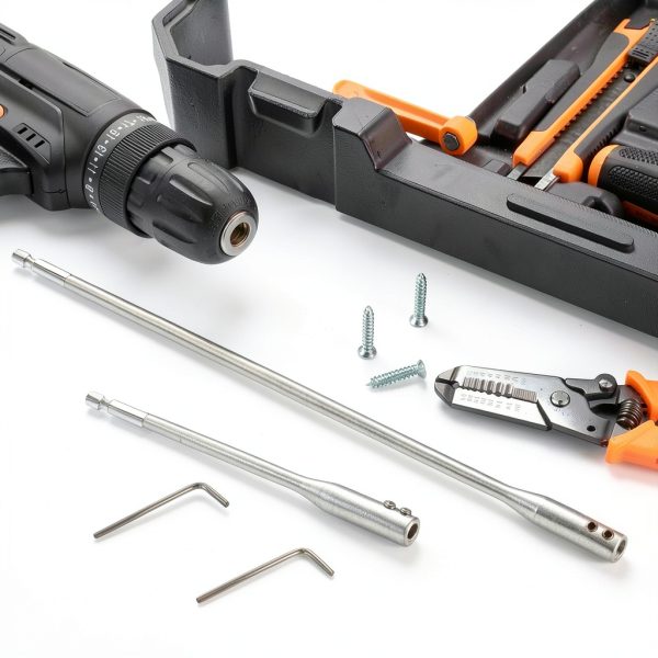 QWFhome Drill Bit Extension Set High Carbon Steel-6