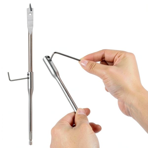 QWFhome Drill Bit Extension Set High Carbon Steel-3