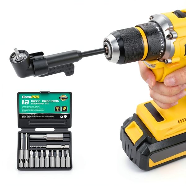 GRENPRO Flexible Drill Bit Extension Kit Chrome Vanadium-8