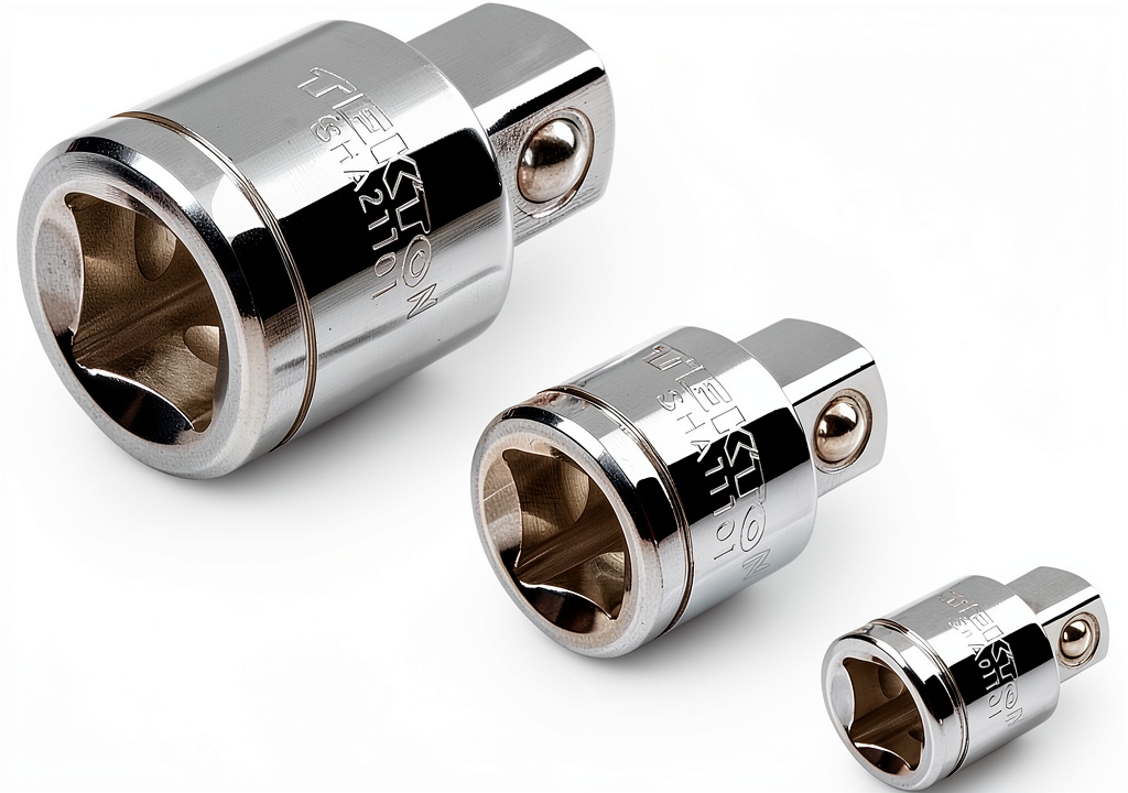 TEKTON mini extensions set displayed with power drill