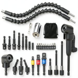 MESUADESI Flexible Drill Bit Extension Set Chrome Vanadium-0