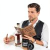 Gueevin Whiskey Gift Set Coffee Mug Journal Socks-4