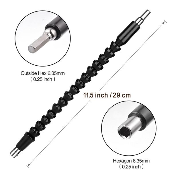 Extra Mile Power Drill Bit Extension Tool Home Improvement-1