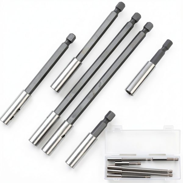 1/4 Inch Drill Bit Extender AUUTI Chrome Steel-0