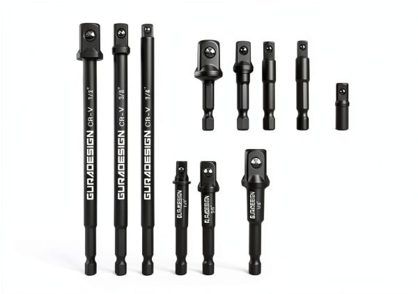 GURADESIGN Chrome Vanadium 11 Piece Socket Set-1