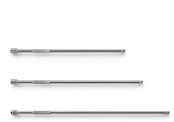 Titan 3-Pc 3/8 Dr Extra Long Extens Chrome Plated Tools-4