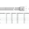 3/8 Inch Drive Impact Extension TEKTON Steel-3
