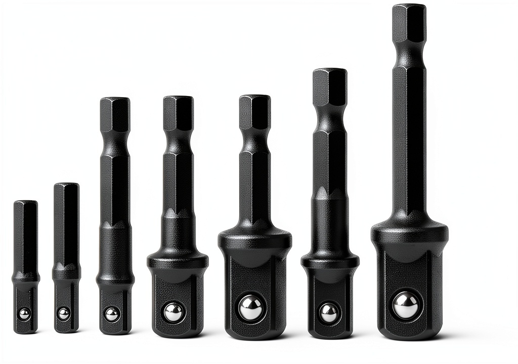 HORUSDY hex socket adapters being used on a car wheel bolt
