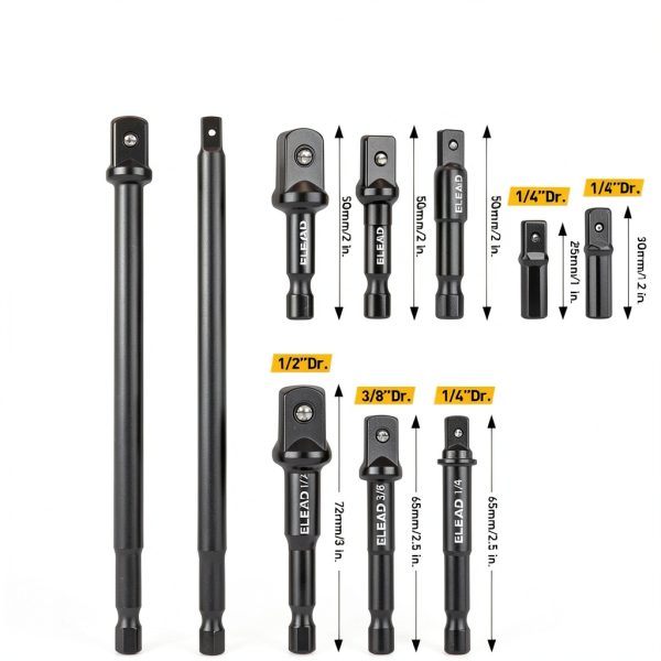 ELEAD Impact Socket Adapter Set 11 Piece-1