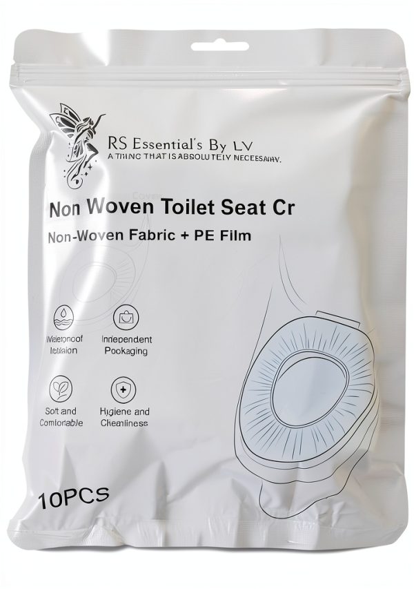 Disposable Toilet Seat Covers RS ESSENTIALS BY LV Blue Pack of 10-3