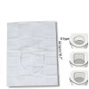 OSIAS Flushable Paper Toilet Seat Covers Biodegradable Size-2