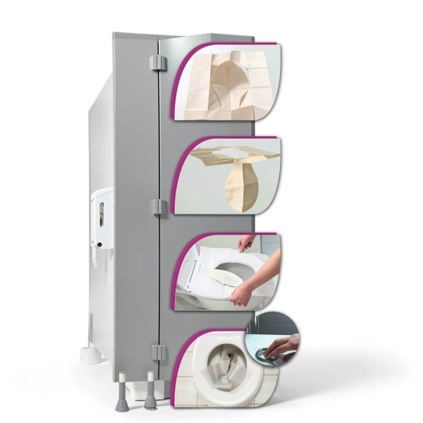 Disposable Toilet Seat Covers XL Travel Pack 4+1 Free (40+10)-1
