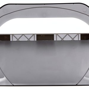 Toilet Seat Cover Dispenser Boardwalk Smoke Black Bamboo 17.25x11.75-0