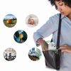 Alpine Disposable Toilet Seat Cover 50 Pack Flushable Paper Liners-4