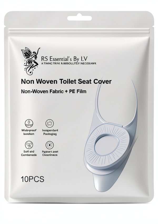 Disposable Toilet Seat Covers RS ESSENTIALS BY LV Blue Pack of 10-0