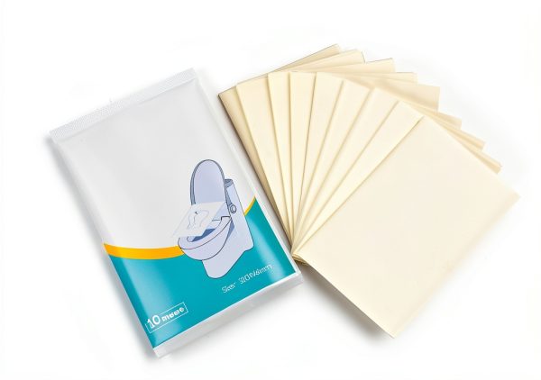 Disposable Flushable Toilet Seat Covers Huazu 100 Biodegradable Pack-4