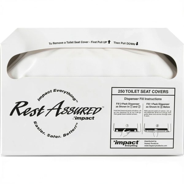Toilet Seat Covers Rochester Midland IMP25130873 Case of 1000-2