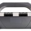Toilet Seat Cover Dispenser Boardwalk Smoke Black Bamboo 17.25x11.75-4