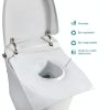 Disposable Flushable Toilet Seat Covers Huazu 100 Biodegradable Pack-1