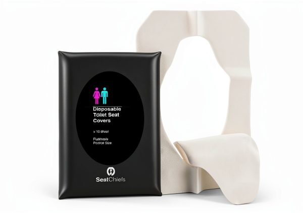 XL Toilet Seat Covers Disposable by SeatChiefs – Large Biodegradable-7