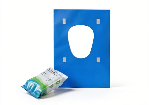 Toilet Seat Covers Tebery 100 Pack Disposable Large Waterproof Shield-1