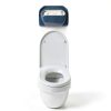 Toilet Seat Cover Dispenser Boardwalk Smoke Black Bamboo 17.25x11.75-3