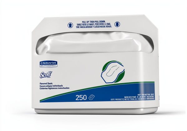 Kimberly Clark Scott 39000 Personal Seat White 17in x 14.5in-0