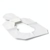Karat Disposable Toilet Seat Covers 5000 Recycled Paper Half Fold-4