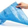 Toilet Seat Covers Tebery 100 Pack Disposable Large Waterproof Shield-2