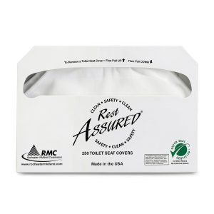 Toilet Seat Covers Rochester Midland IMP25130873 Case of 1000-0
