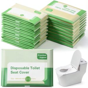 Toilet Seat Cover Disposable 200 Pack Gersoniel Paper for Adults-0