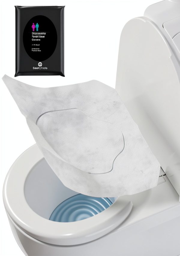 XL Toilet Seat Covers Disposable by SeatChiefs – Large Biodegradable-8