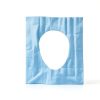 Juvale Disposable Toilet Seat Covers 50-Pack Blue White Compact Travel-4