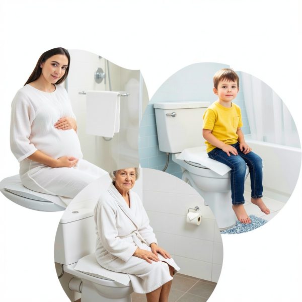 Disposable Toilet Seat Cover ADLABLD XXL Travel Faster Use-6