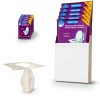 Disposable Toilet Seat Covers XL Travel Pack 4+1 Free (40+10)-5