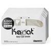 Karat Disposable Toilet Seat Covers 5000 Recycled Paper Half Fold-0