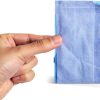 Juvale Disposable Toilet Seat Covers 50-Pack Blue White Compact Travel-6