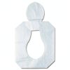 Toilet Seat Covers Health Gards HG1000 Half-Fold White Pack of 250-2