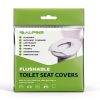 Alpine Disposable Toilet Seat Cover 50 Pack Flushable Paper Liners-0