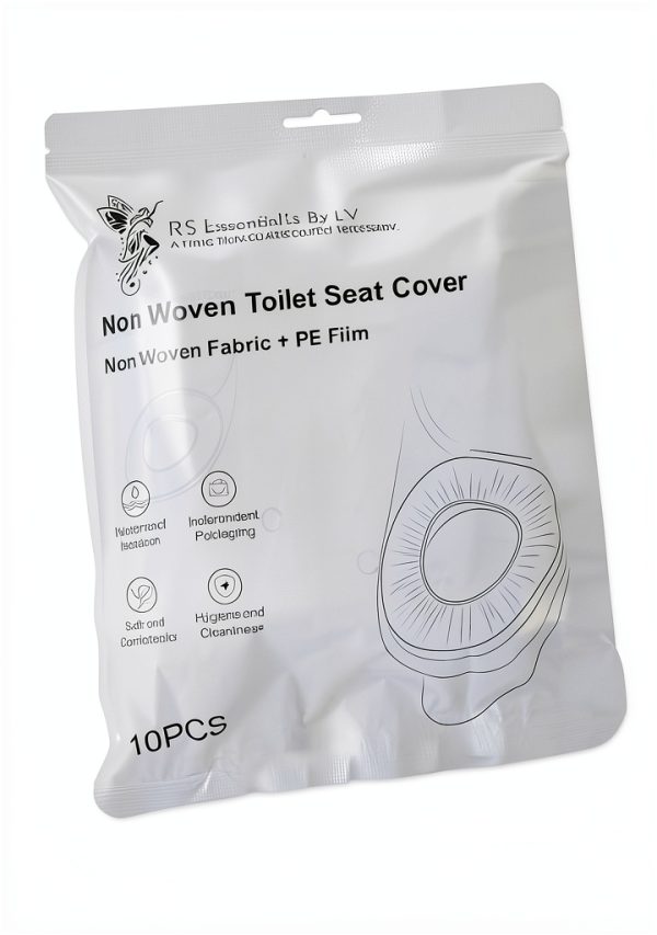 Disposable Toilet Seat Covers RS ESSENTIALS BY LV Blue Pack of 10-5