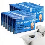 Toilet Seat Covers Disposable TenFans XL Flushable 120-Pack Hygiene-0