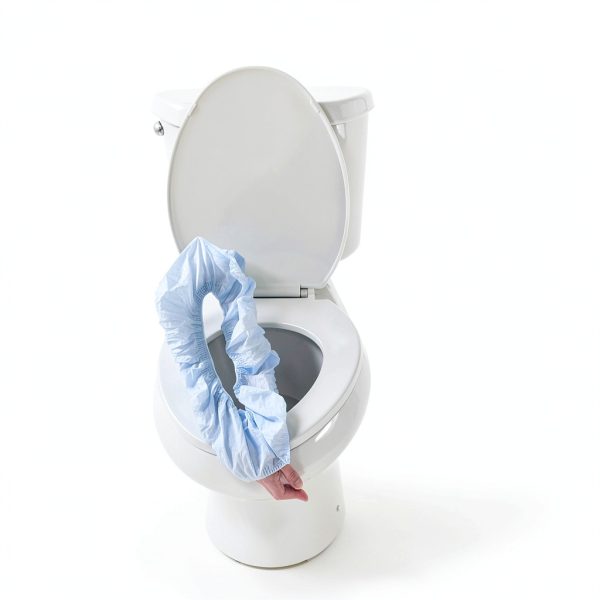 Disposable Toilet Seat Covers RS ESSENTIALS BY LV Blue Pack of 10-4