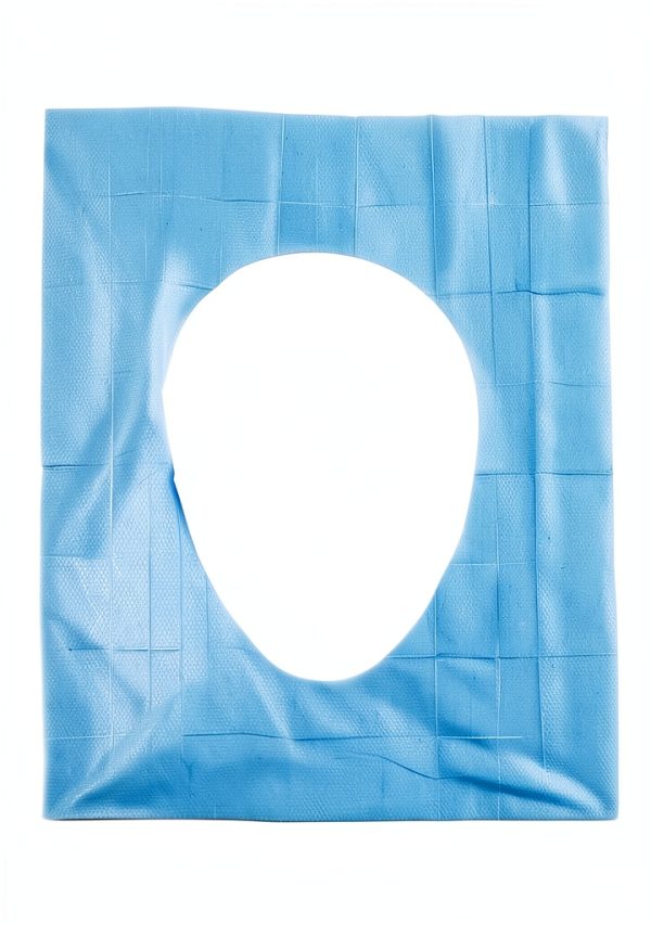 Juvale Disposable Toilet Seat Covers 50-Pack Blue White Compact Travel-7