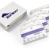 Disposable Toilet Seat Covers XL Fold Flushable 400 Sheets 4x200 White-4