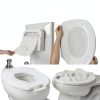 Discreet Seat Half Fold Toilet Seat Covers HOSPECO Biodegradable Pack-2